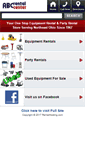 Mobile Screenshot of abcrentalparma.com